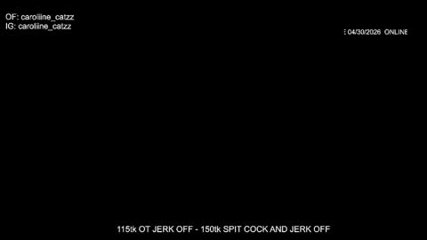 caroliine_catzz online show from May 1, 1:10 am