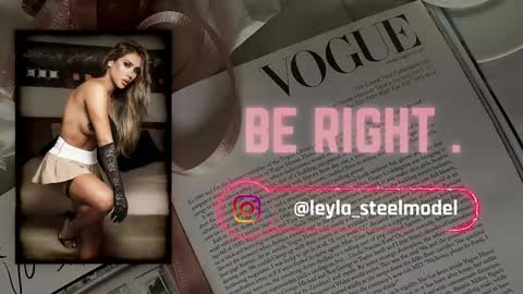 INSTA leylasteel model         online show from May 6, 1:17 pm