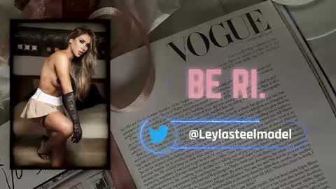 INSTA leylasteel model         online show from May 11, 3:50 pm