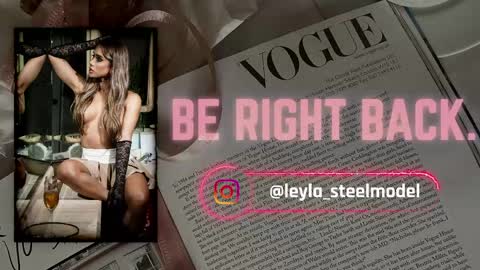 INSTA leylasteel model         online show from May 23, 3:52 pm