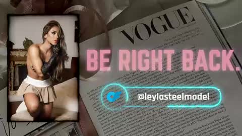 INSTA leylasteel model         online show from May 26, 4:04 pm