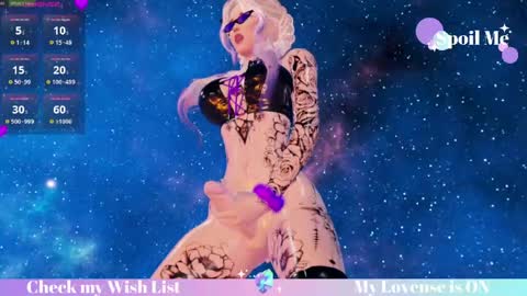 Mia online show from April 30, 8:57 pm