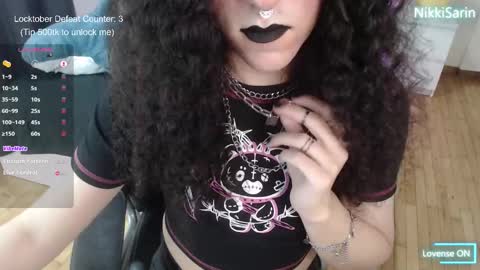 NikkiSarin online show from October 27, 5:37 am