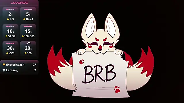 aria isabell online show from March 13, 7:46 pm