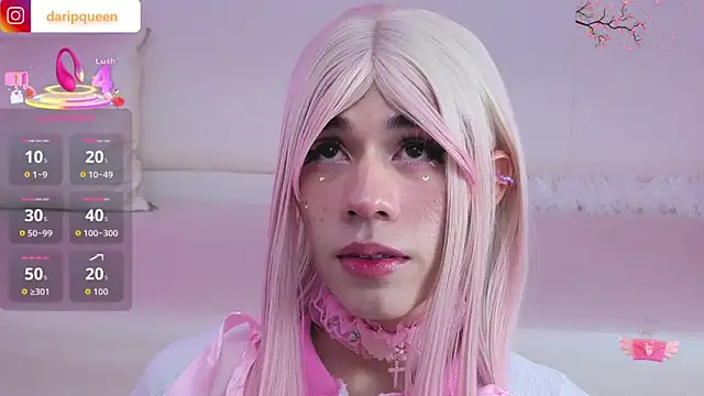 DaripQueen online show from November 25, 2:30 pm