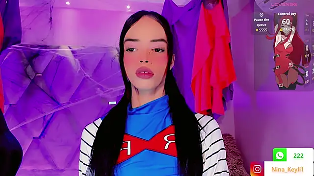 Nina Keyli online show from October 31, 8:06 pm