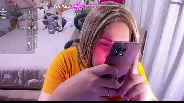Snapshot of BarbieStyled chatting on October 15, 1:49 am BarbieStyled online show from October 15, 1:49 am