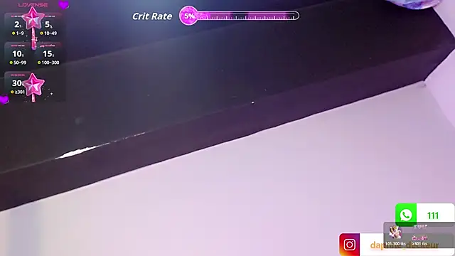 Daphnne XXX online show from November 2, 8:07 pm