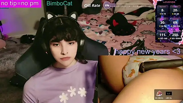 BimboCat online show from January 7, 2:48 am