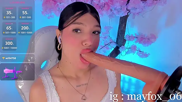 May Fox  online show from May 6, 10:05 pm