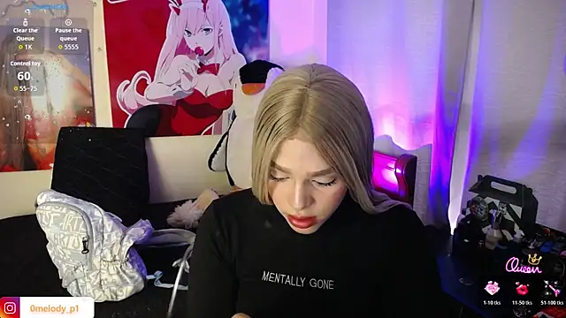 Melody p online show from May 4, 6:24 pm