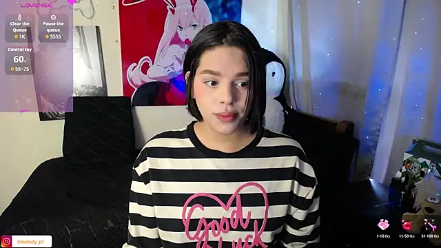 Melody p online show from May 8, 6:59 pm